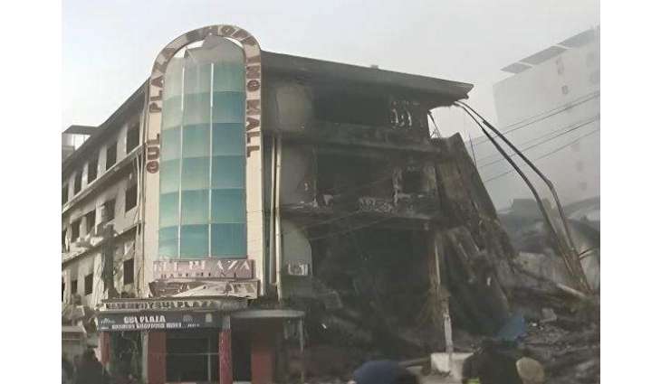 Fire at Gul Plaza claims 26 lives, 75 still missing as rescue operation continues