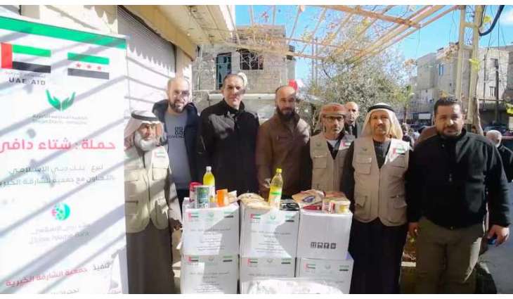 Sharjah Charity International provides winter relief to 1,500 families in Syria