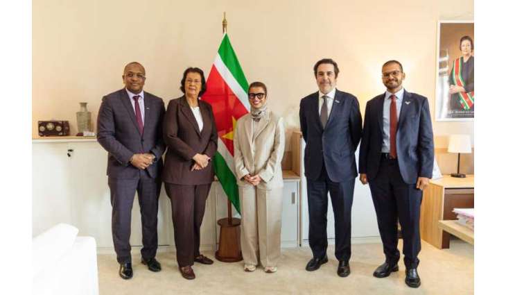 Noura Al Kaabi concludes official visit to Suriname to strengthen bilateral ties