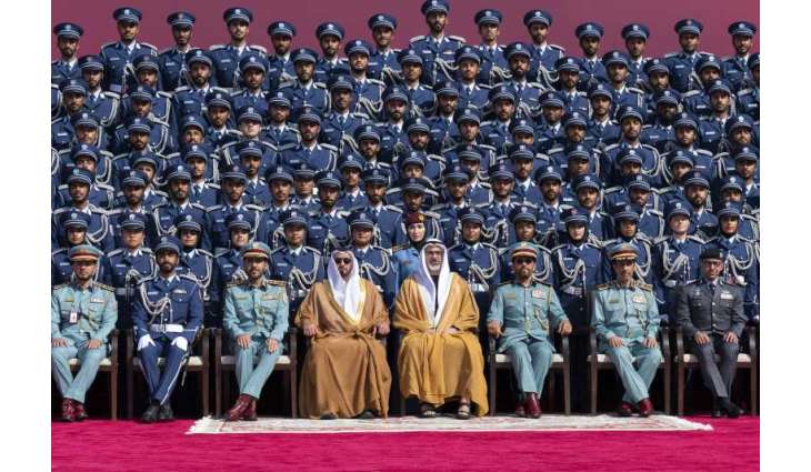 Khaled bin Mohamed bin Zayed attends Police College graduation ceremony