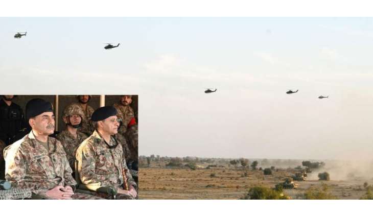 COAS visits Bahawalpur Garrison, witnesses Field Exercise ‘Steadfast Resolve’