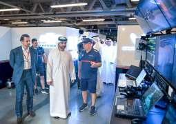 Mansoor bin Mohammed attends third round of Asian Le Mans Series at Dubai Autodrome