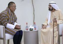 Mohammed bin Rashid meets with Prime Minister of Bhutan at World Governments Summit 2026
