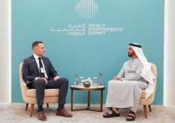 Saif bin Zayed meets with Gallup CEO at WGS 2026