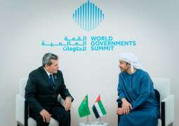 Abdullah bin Zayed meets Turkmenistan Deputy PM, Foreign Minister