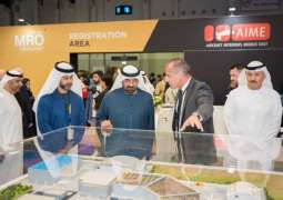 Ahmed bin Saeed opens MRO Middle East, Aircraft Interiors Middle East