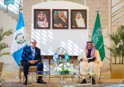 سمو وزير الخارجية يستقبل وزير خارجية غواتيمالا