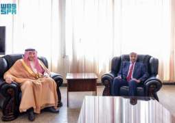 نائب وزير الخارجية يلتقي وزير خارجية إريتريا