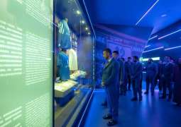 Sultan bin Ahmed visits Shanghai Football Club Stadium