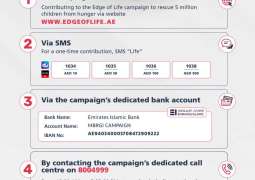 Edge of Life campaign announces 7 contribution channels open to individuals, institutions