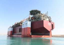Heavy-lift vessel HUA RUI LONG transits Suez Canal en route to Denmark