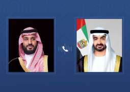 UAE President receives phone call from Saudi Crown Prince on regional developments