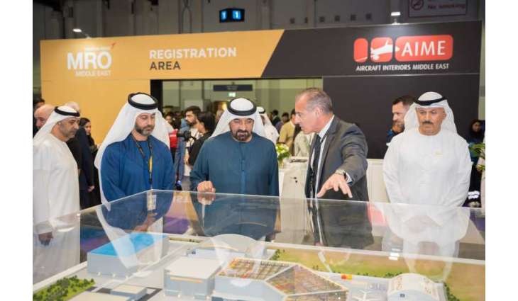 Ahmed bin Saeed opens MRO Middle East, Aircraft Interiors Middle East