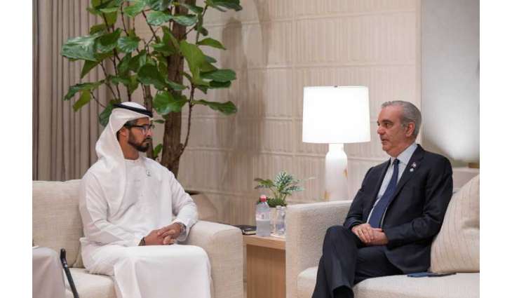 زايد بن حمدان بن زايد يلتقي رئيس الدومينيكان لبحث فرص التعاون الاقتصادي والاستثماري