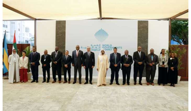 Mohammed bin Rashid meets with Caribbean heads of state, government at World Governments Summit 2026