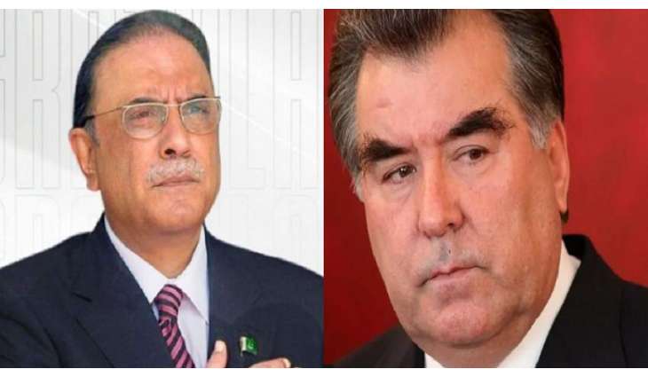 رئیس طاجیکستان یعزي الرئیس آصف زرداري في ضحایا التفجیر الانتحاري بمدینة راولبندي