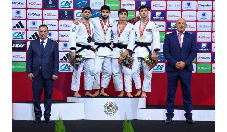 UAE national judo team claims gold medal at Paris Grand Slam Championship
