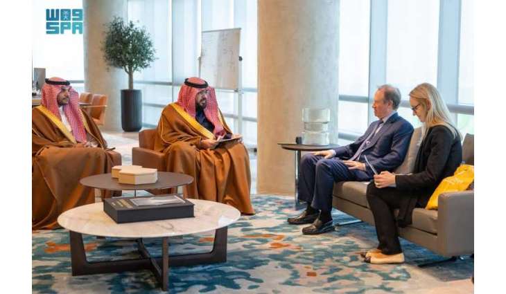 وزير الاقتصاد والتخطيط يلتقي الرئيس التنفيذي لشركة مورغان ستانل
