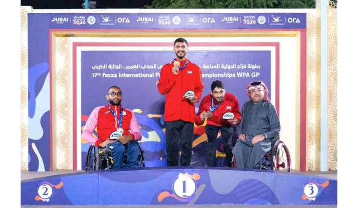 Othman clinches first gold for UAE at Fazza Para Athletics Championships
