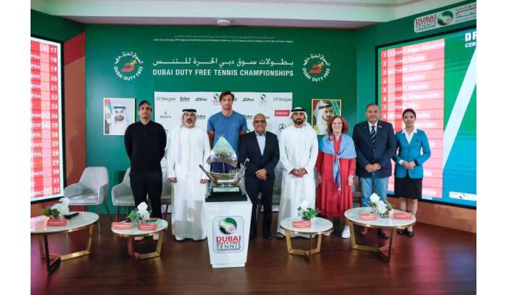Former champions collide as ATP 500 showdowns confirmed at Dubai Duty Free Tennis Championships
