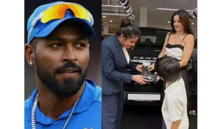 Hardik Pandya gifts luxury car to former wife Natasha Stankovich, son Agastya