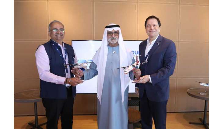 Nahyan bin Mubarak witnesses induction of two ATR 72-600 aircraft into FLY91 fleet in Dubai