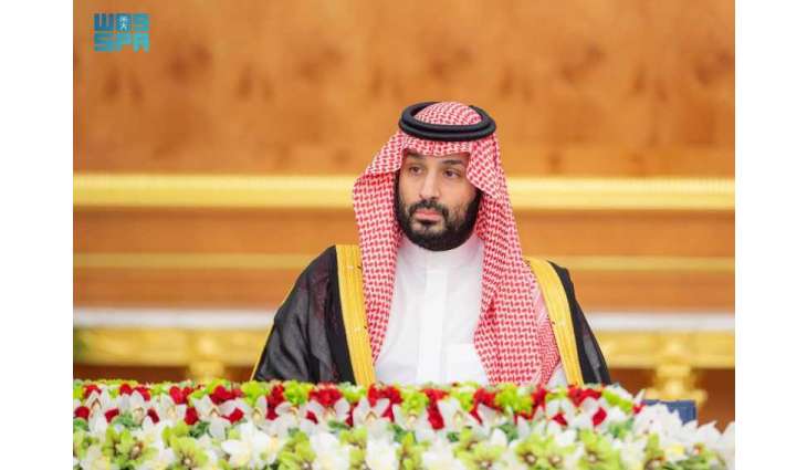 سمو ولي العهد يرأس جلسة مجلس الوزراء في جدة