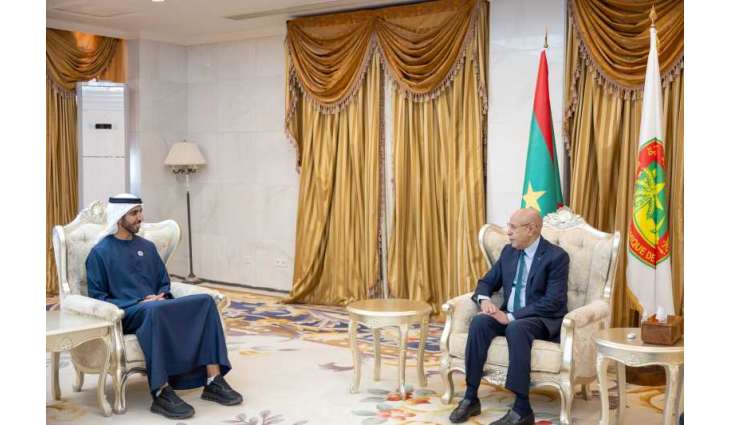 Shakhboot bin Nahyan Meets President of Mauritania