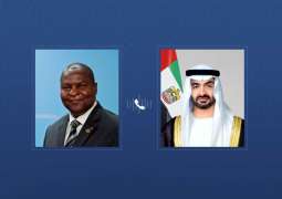 UAE President receives phone call from President of the Central African Republic condemning Iranian attacks