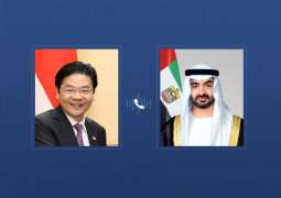 In phone call with UAE President, Prime Minister of Singapore calls for halt to military escalation and return to dialogue
