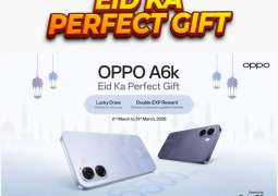 Eid Ka Perfect Gift: OPPO A6k Launches with Lucky Draw and a Chance to Win a Car