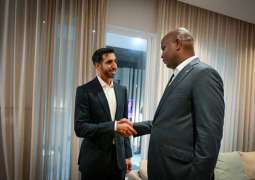 Shakhboot bin Nahyan meets President of Mozambique