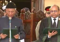 Nihal Hashmi sworn in as Sindh governor