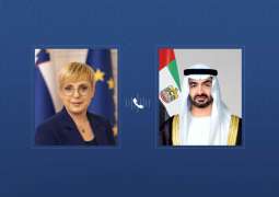 UAE and Slovenian Presidents discuss regional developments and bilateral ties