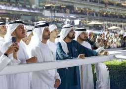 محمد بن راشد يشهد أمسية 