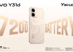 vivo Pakistan Launches Y31d with 7200mAh Power and 25-Dimension Safety, Featuring vivo’s Largest Battery Yet