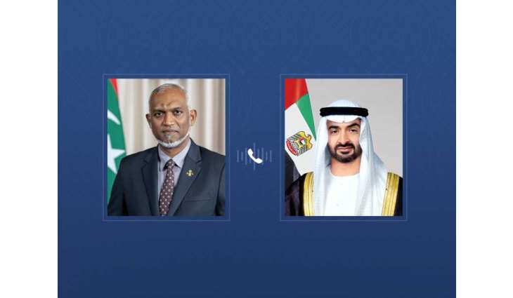 UAE President receives phone call from President of Maldives to discuss regional developments