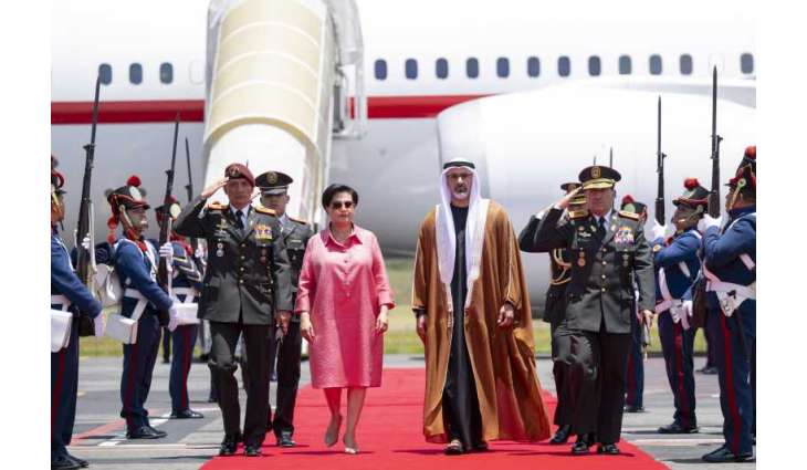 Crown Prince of Abu Dhabi arrives in Quito on official visit