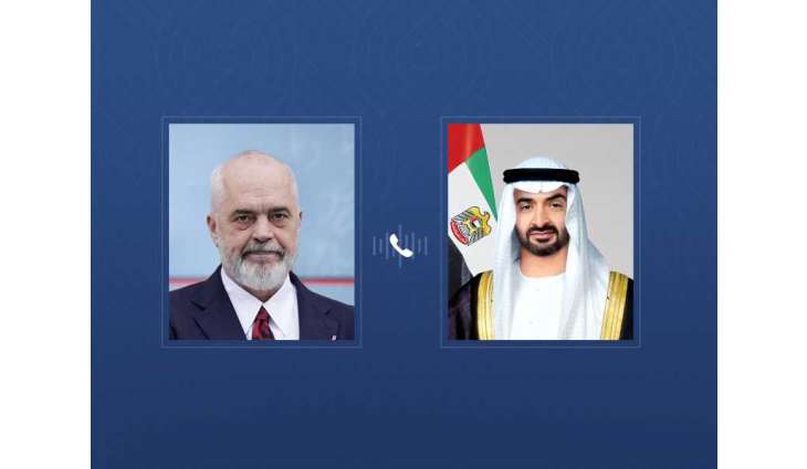 UAE President receives phone call from Albanian Prime Minister to discuss regional escalation
