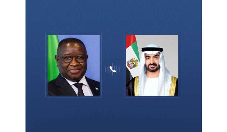 رئيس الدولة يتلقى اتصالاً هاتفياً من رئيس سيراليون بشأن التطورات في المنطقة