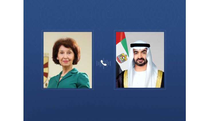 UAE President receives phone call from President of North Macedonia to discuss regional developments