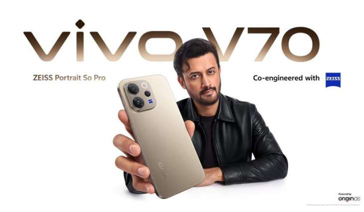 vivo V70 5G Officially Debuts in Pakistan with 50 MP ZEISS Super Telephoto Camera