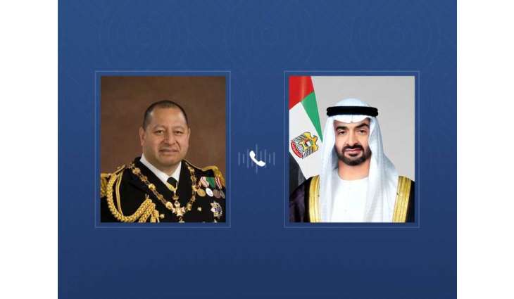 UAE President receives phone call from King of Tonga condemning Iranian attacks targeting the UAE