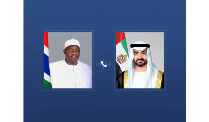 UAE President receives phone call from President of The Gambia condemning Iranian attacks against the UAE