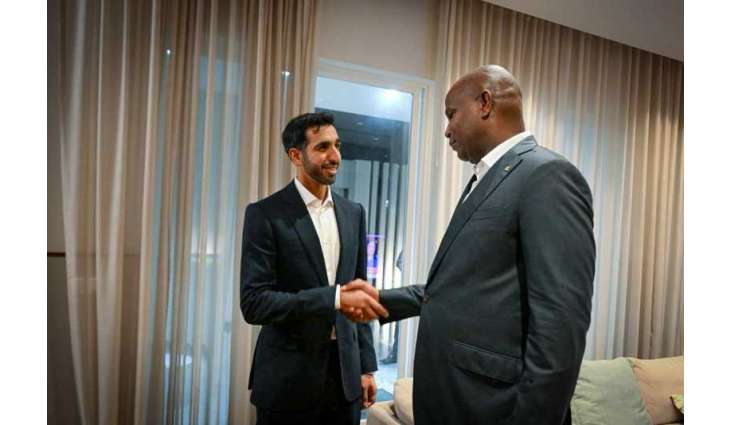 Shakhboot bin Nahyan meets President of Mozambique