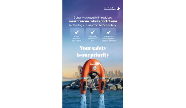 Dubai Municipality redefines beach safety with deployment of integrated AI-powered rescue system