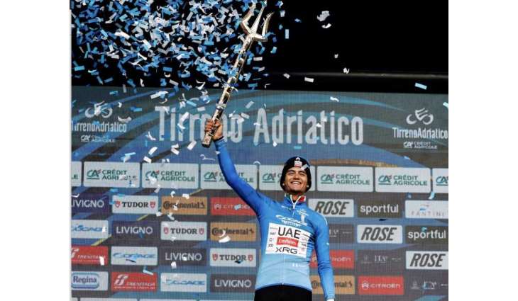 UAE Team Emirates' Del Toro crowned champion of Tirreno-Adriatico