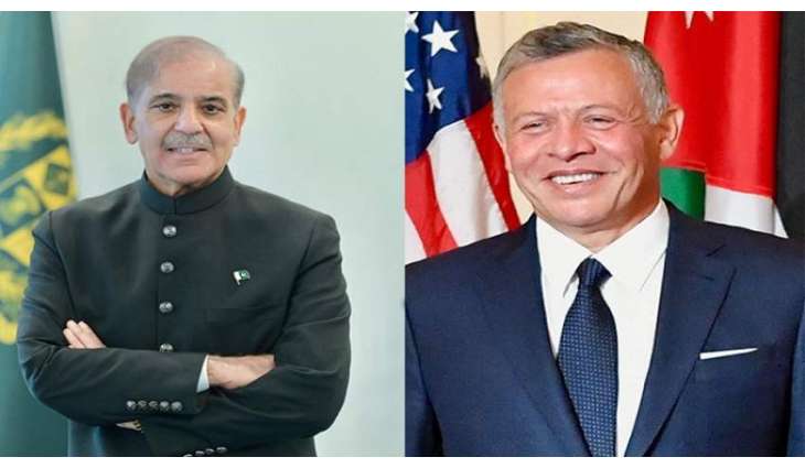 رئیس الوزراء شھباز شریف یتلقی اتصالا ھاتفیا من العاھل الأردني