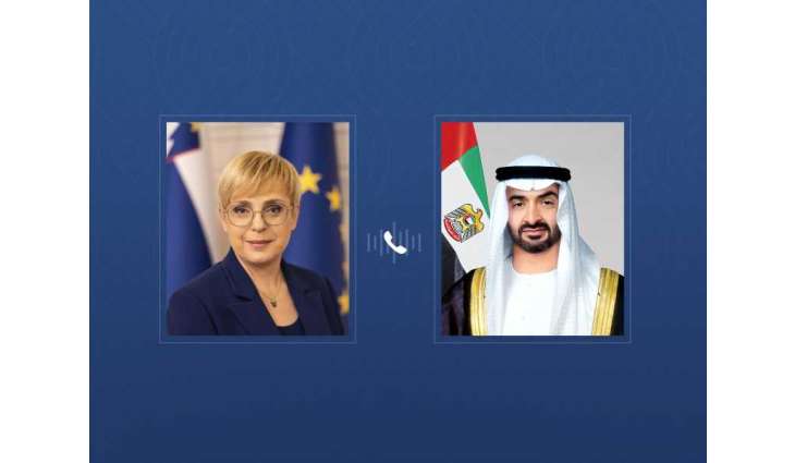UAE and Slovenian Presidents discuss regional developments and bilateral ties