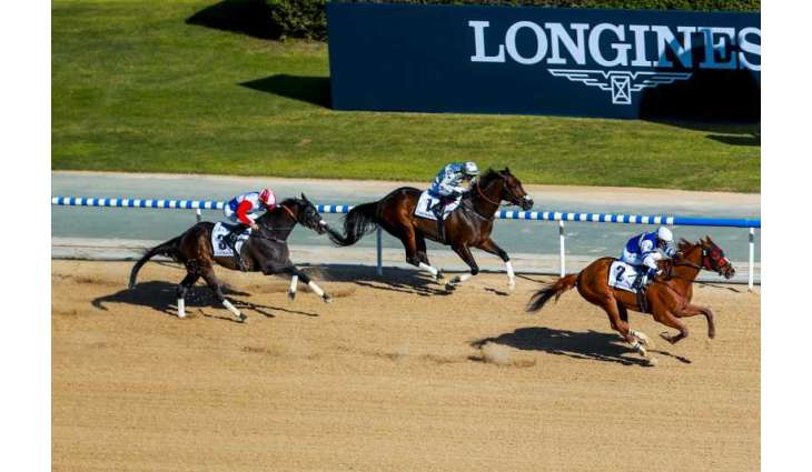 Dubai World Cup: Godolphin-bred Banishing fitting winner of Godolphin Mile